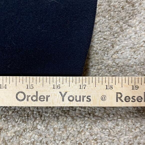 VTG Brooks Brothers Coat Mens 45R Wool Overcoat Car Jacket Navy Preppy Trench - Picture 12 of 12